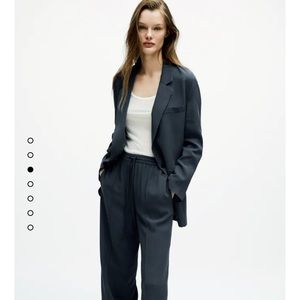 🌷NWT ZARA oversized flowy blazer